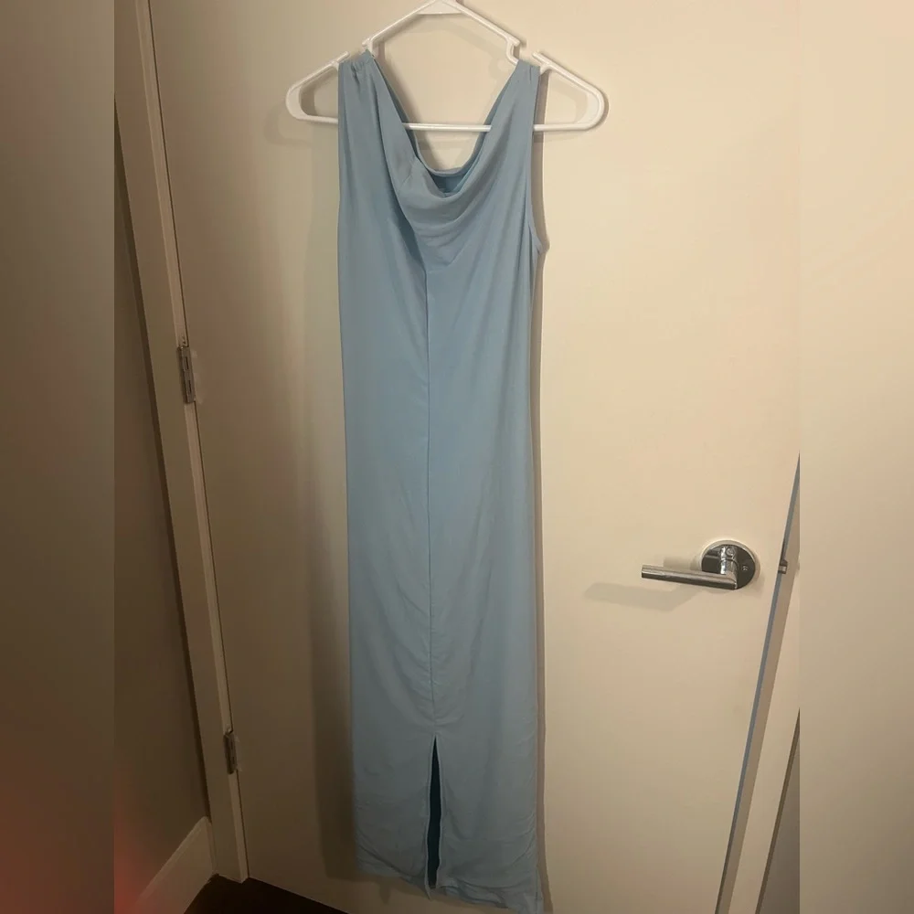 Blue baby shower/wedding guest dress - Picture 5 of 5